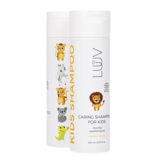LUUV caring shampoo for kids Vanilla COSMOS