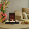 Natural Soy Wax Scented Candle - Sandalnut Whisper